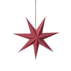 GRANIT Julbelysning-Adventsstjärna Bom 60cm Röd